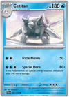 Pokemon Scarlet & Violet Paldea Evolved Cetitan Card