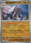 Pokemon Scarlet & Violet Paldea Evolved Garganacl Card Reverse Holo