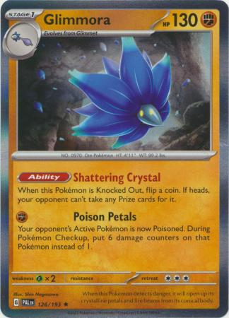 Pokemon Scarlet & Violet Paldea Evolved Glimmora Card Holo