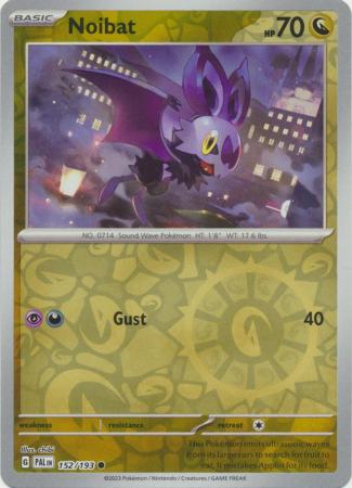 Pokemon Scarlet & Violet Paldea Evolved Noibat Card Reverse Holo