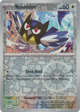 Pokemon Scarlet & Violet Paldea Evolved Rookidee Card Reverse Holo