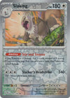 Pokemon Scarlet & Violet Paldea Evolved Slaking Card Reverse Holo 