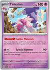 Pokemon Scarlet & Violet Paldea Evolved Tinkaton Card