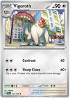 Pokemon Scarlet & Violet Paldea Evolved Vigoroth Card