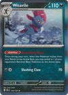 Pokemon Scarlet & Violet Paldea Evolved Weavile Card Holo