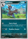 Pokemon Scarlet & Violet Paldea Evolved Zweilous Card