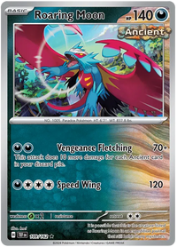 Pokemon Scarlet & Violet Temporal Forces Roaring Moon Card