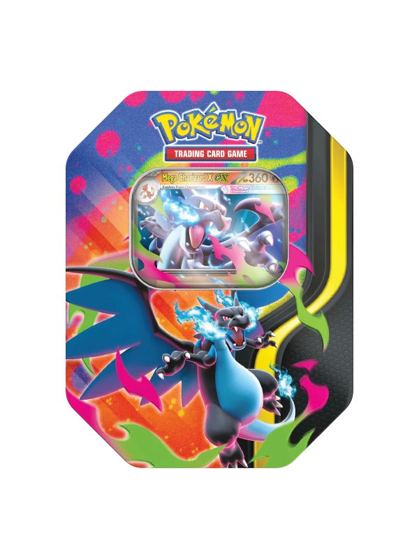 Pokemon TCG: Mega Charizard X Tin