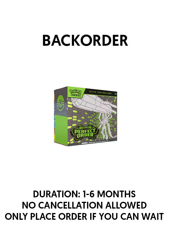 Pokémon TCG Mega Evolution Perfect Order Elite Trainer Box 