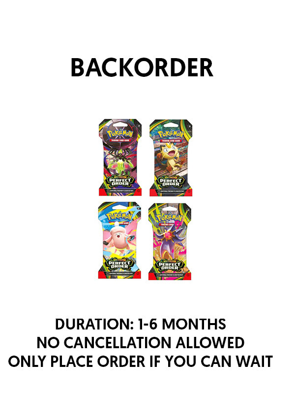 Pokémon TCG Mega Evolution Perfect Order Sleeved Booster [Backorder]