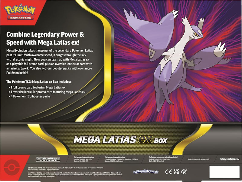 Pokémon TCG October EX Box:  Mega Latias ex Box 4