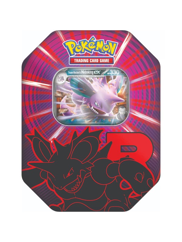 Pokemon TCG Team Rocket Tin (Set of 3) 2