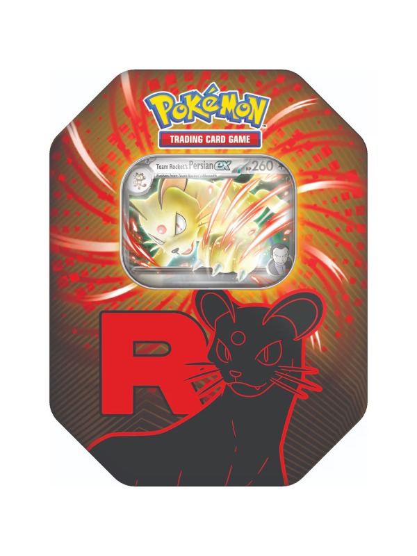 Pokemon TCG Team Rocket Tin (Set of 3) 3