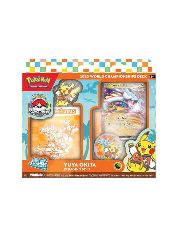 Pokemon TCG World Championship Decks 2025 (Yuya Okita JP Raging Bolt)