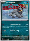 [Collector Troves] Pokemon Scarlet & Violet Twilight Masquerade Poochyena Card
