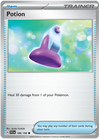 Pokemon Scarlet & Violet Potion Card