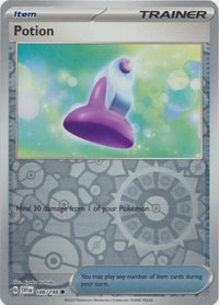 Pokemon Scarlet & Violet Potion Card reverse