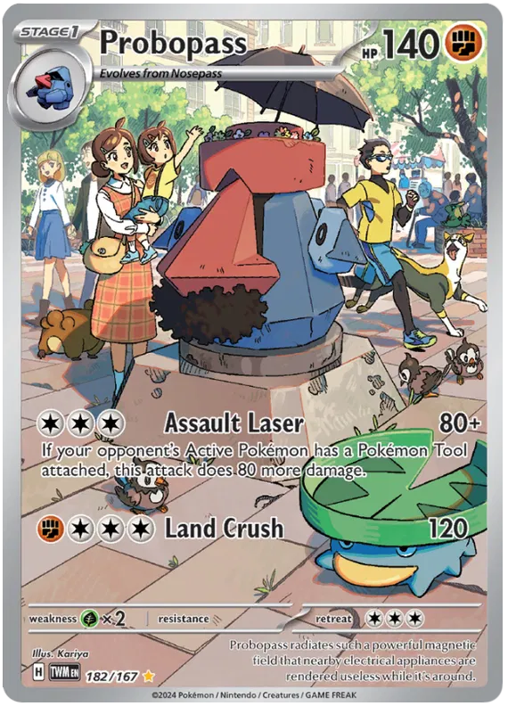 [Collector Troves] Pokemon Scarlet & Violet Twilight Masquerade Probopass Card