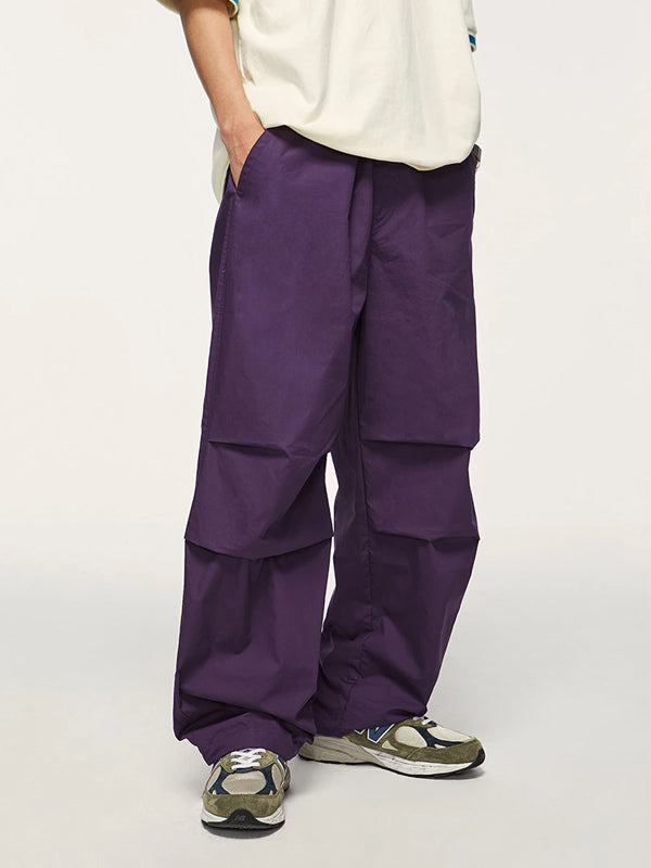 Purple Baggy Cargo Pants 2