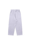 Purple Heavyweight Sweatpants with Adjustable Leg Open 2