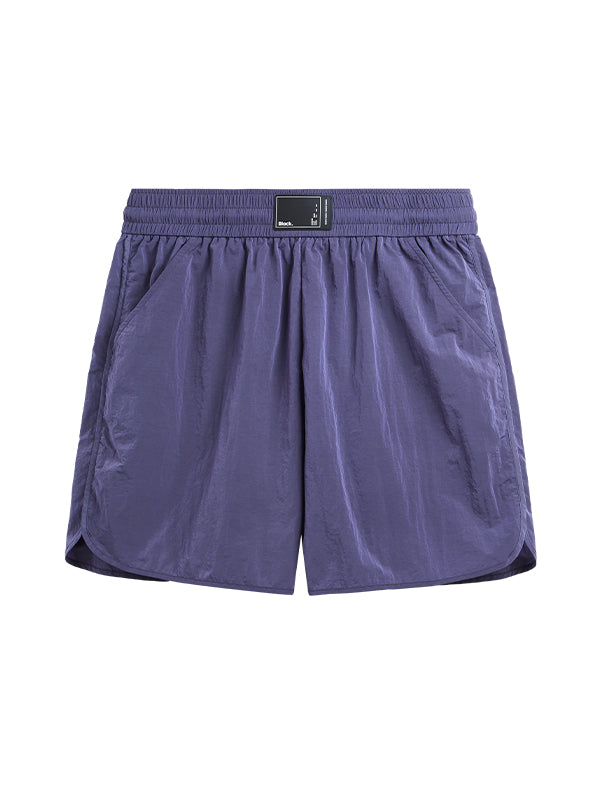 Purple Metallic Boxer Shorts 