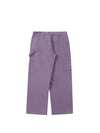 Purple Straight Leg Cargo Pants 8