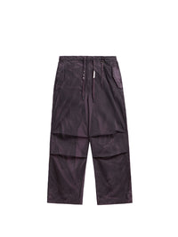 Purple Washed Style Paratrooper Pants 2