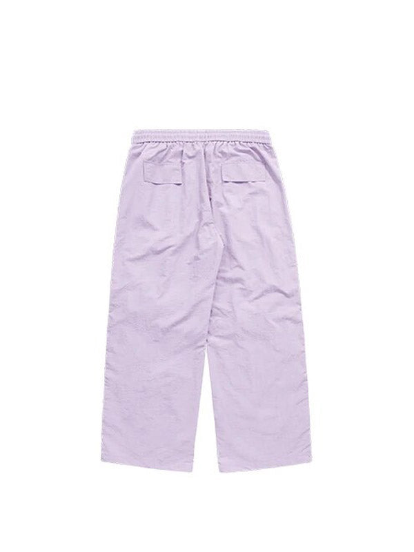 Purple Water Repellent Parachute Pants 2