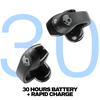 Skullcandy Push® 720 Open True Wireless Open-Ear Earbuds in Black/Silver Color