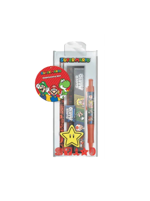 Pyramid Super Mario 5-in-1 Peach Princess Collectible Gift/Stationary Set