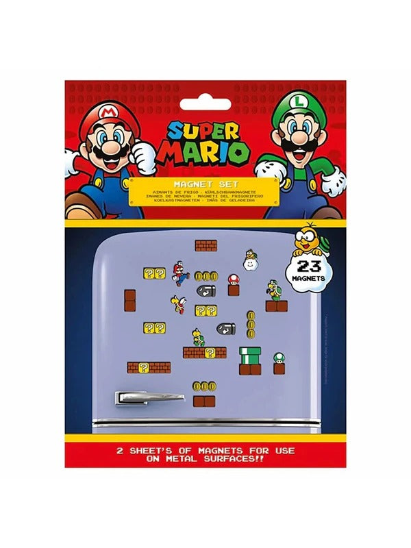Pyramid Super Mario Magnet Set