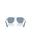 Oliver Peoples Roger Federer R-2 Sunglasses in Blue Ash/Brushed Silver Marine Color 5