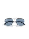 Oliver Peoples Roger Federer R-2 Sunglasses in Blue Ash/Brushed Silver Marine Color 6
