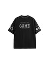 Restart The Game T-Shirt in Black Color