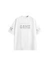 Restart The Game T-Shirt in White Color