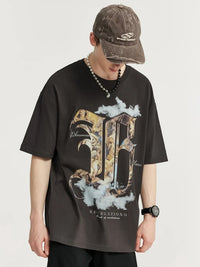 Revelations T-Shirt in Charcoal Black Color 3