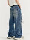 Ripped Wide Leg Jeans 4
