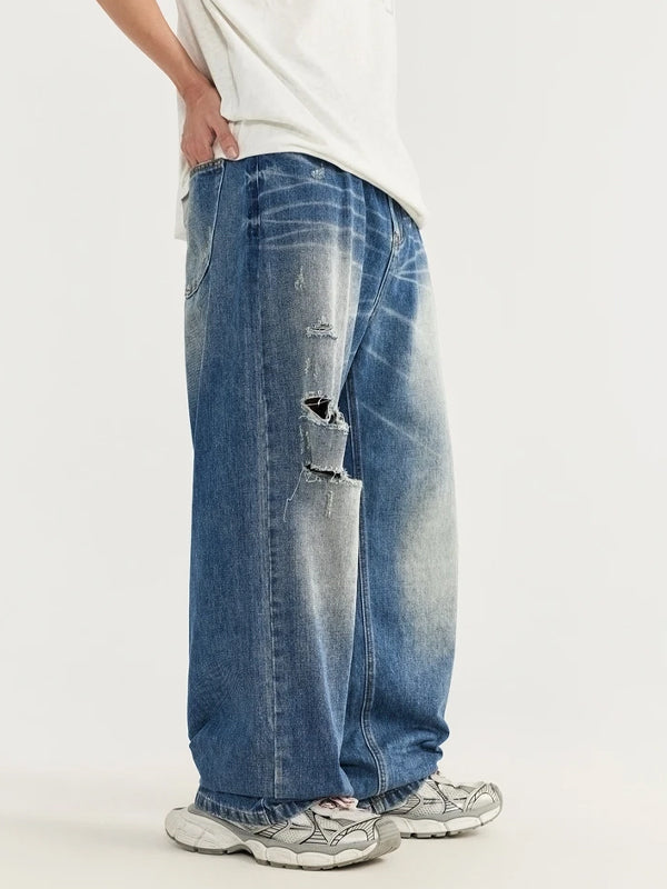 Ripped Wide Leg Jeans 5