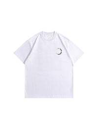 Round and Round Speculation T-Shirt in White Color 2