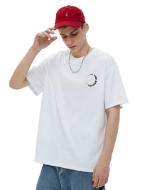 Round and Round Speculation T-Shirt in White Color 4