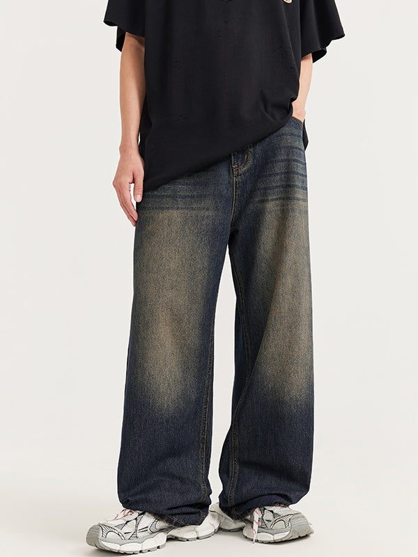 Rusty Blue Wide Leg Jeans 5