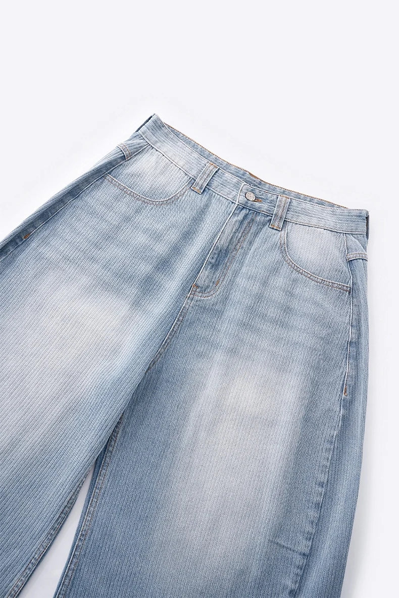 Machete Bamboo-Knit Curved Hem Jeans