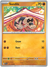  Pokemon Scarlet & Violet Sandile Card