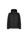 Save The Duck Boris Hooded Puffer Jacket in Black Color