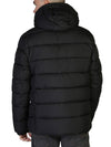 Save The Duck Boris Hooded Puffer Jacket in Black Color 4
