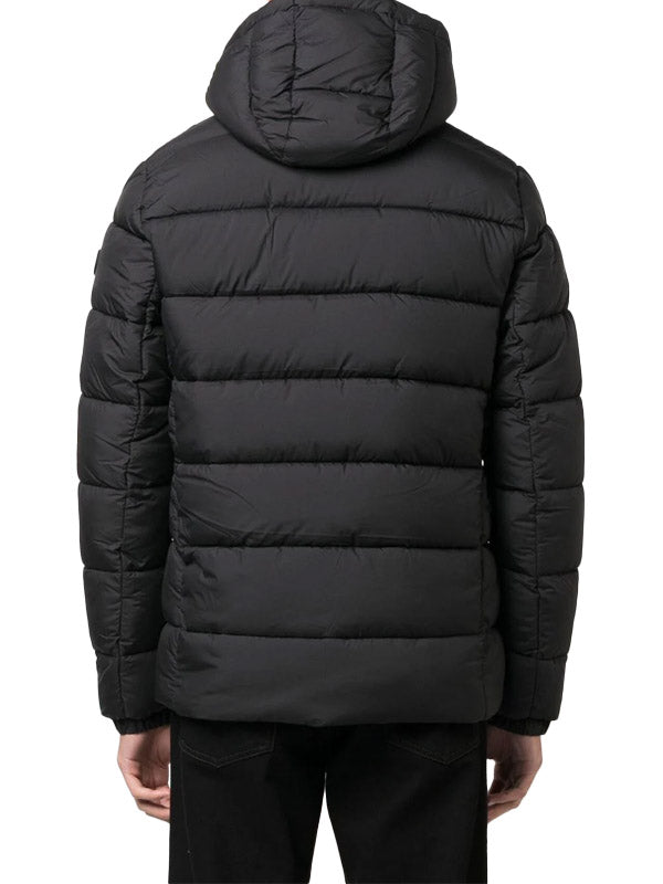Save The Duck Boris Hooded Puffer Jacket in Black Color 9