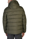 Save The Duck Boris Hooded Puffer Jacket in Green Color 4