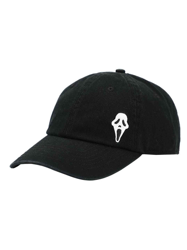 Scream Ghost Face Embroidered Cap