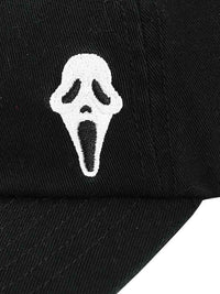 Scream Ghost Face Embroidered Cap 5