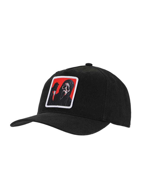 Scream Ghost Face Patch Cap
